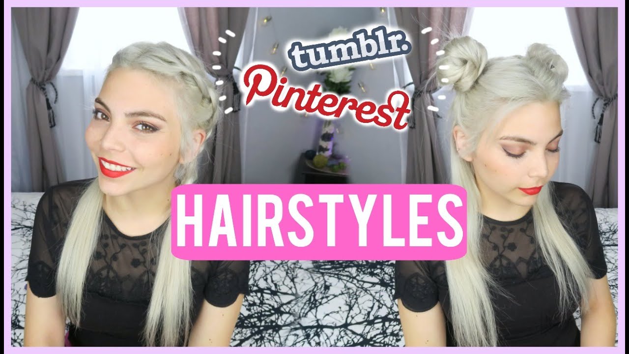 PEINADOS LINDOS MUY TUMBLR Y PINTEREST! ∆ElUniversodeFRAN