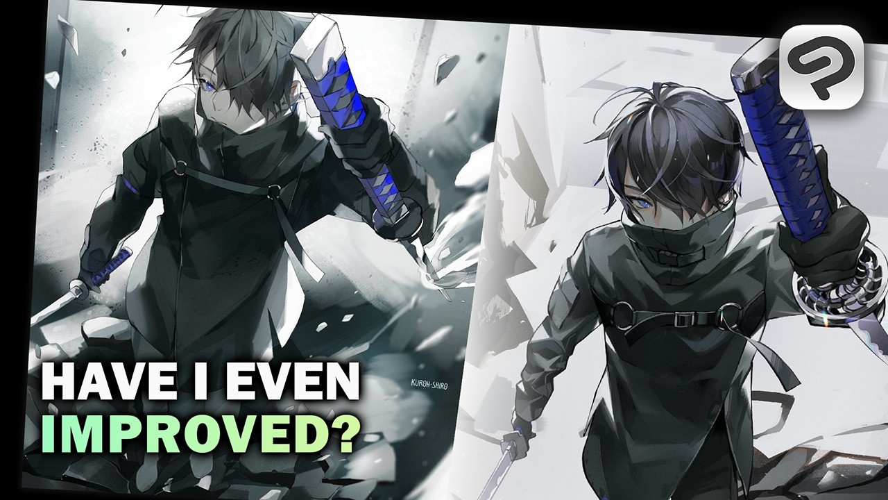 Have I Even Improved? Drawing my OC [Clip Studio Paint Art Process ...