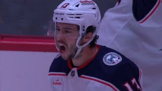 Johnny Gaudreau furious at ref over no call in overtime