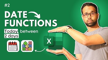 Date Functions 2: Today Function, Getting the number of days between 2 dates| Kunaal Naik