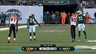 Terrell Owens \& Chad Ochocinco vs Darrelle Revis \& Antonio Cromartie (2010) WR vs CB