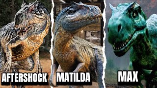 All 4 Allosaurus In Juric World