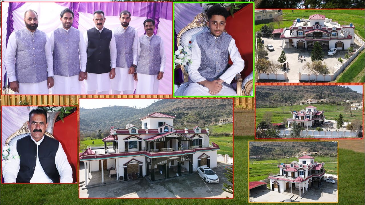 Chairman raja shahid sb raja Inam sb raja janzahib sb House droun view ...