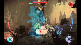 Evolve Beta: Abe (Trapper) Gameplay on Orbital Drill