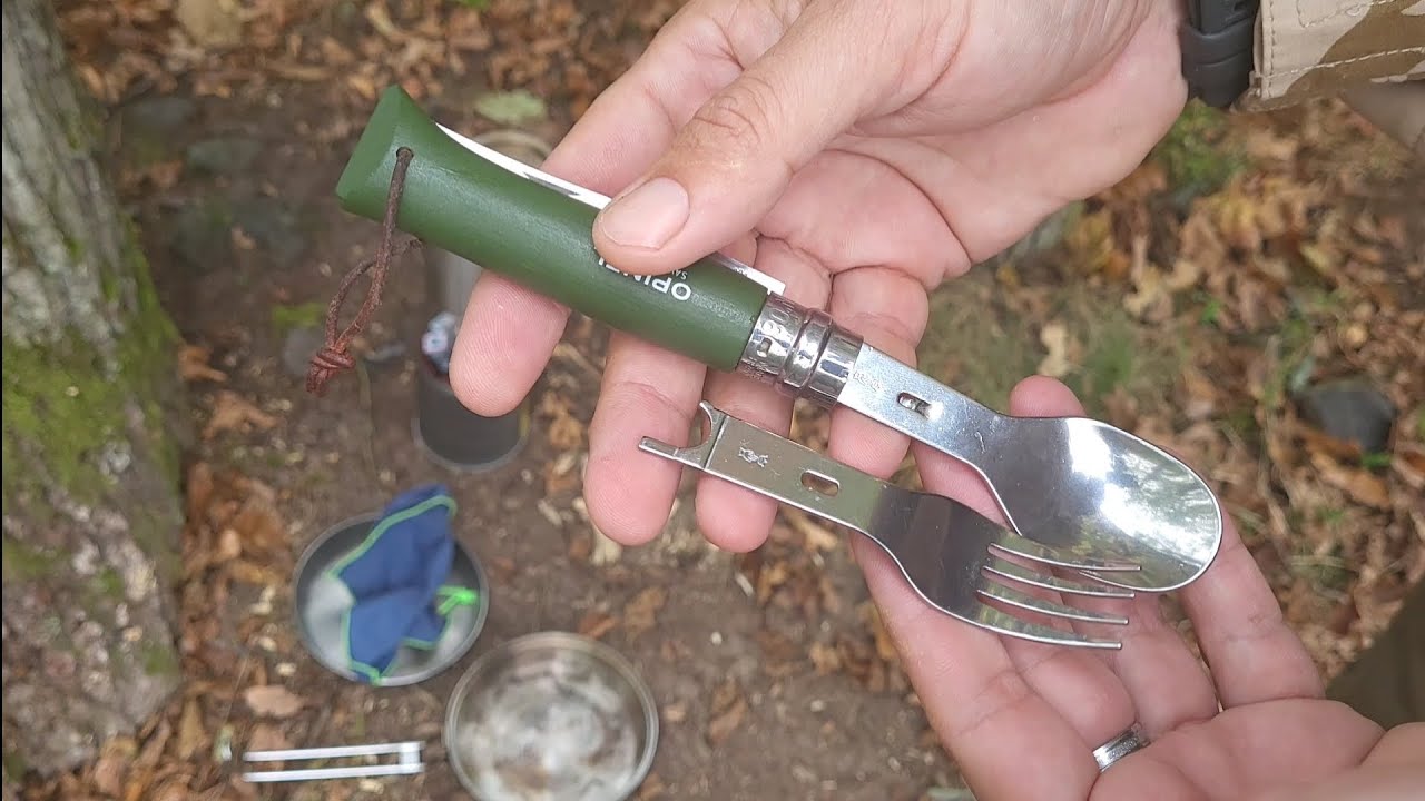 Opinel picnic+ set (spoon and fork)