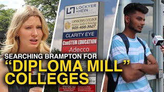 Back in Brampton: What’s up with all these strip mall ‘diploma mill’ colleges? Net Worth