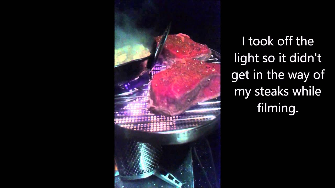 First Time Grilling with Biolite