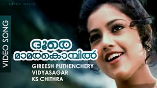 Video thumbnail of "Doore Mamarakombil - Video Song | Gireesh Puthenchery - Vidyasagar | Meena, Mohanlal - Varnapakittu"