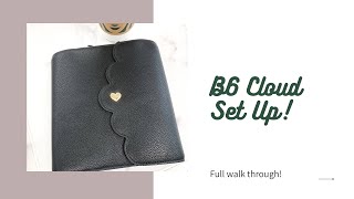 B6 Cloud Planner Set Up! | The Marbled Planner