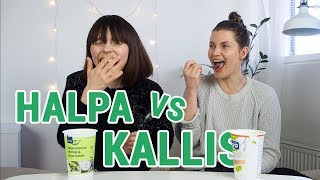 HALPA VS KALLIS - Erihintaiset vegaanituotteet testissä! 💰