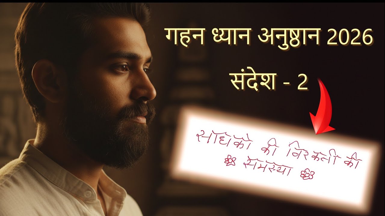 साधकों की विरक्ति की समस्या - गुरूदेव का अत्यंत महत्वपूर्ण मार्गदर्शन @anmolprerana