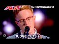 Lamont Landers sings “Walk Me Home” MIXED REACTIONS | America&#39;s Got Talent 2019 Judge Cuts