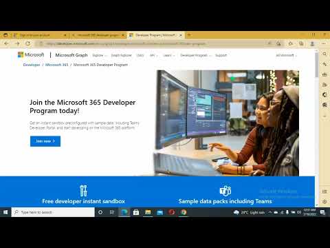 How to create a Microsoft365 developer account|E5 Subscription #microsoft365 #developer #office365