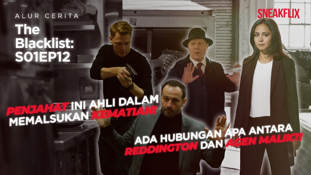 ADA HUBUNGAN APA ANTARA REDDINGTON DAN AGEN MALIK?! | ALUR CERITA The Blacklist S01EP12.