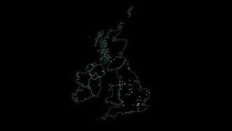 A morning of UK Twitter activity