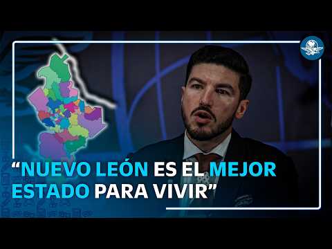 Samuel García destaca seguridad de Nuevo León, con reducción de delitos