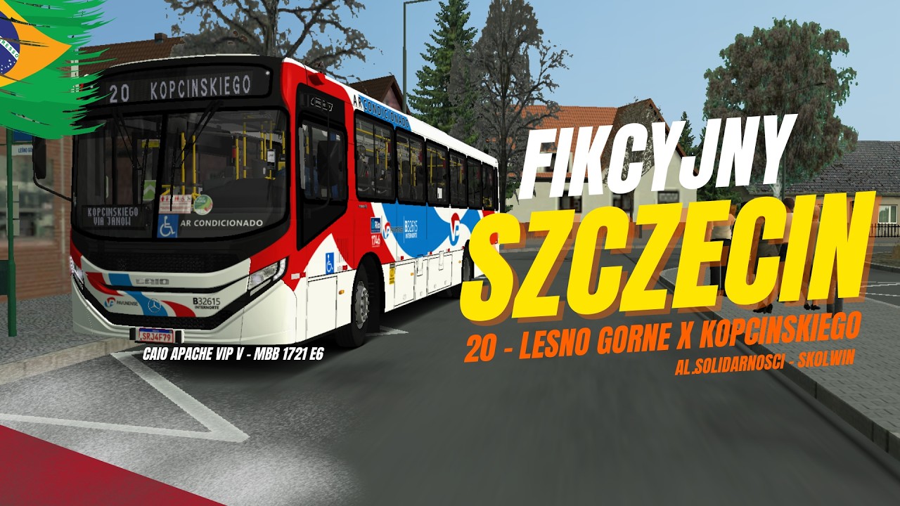 OMSI Caio Apache Vip 5 - MB OF-1721 Euro 6 - Fikcyjny Szczecin