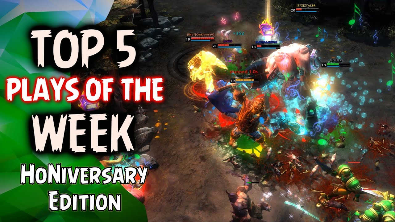 HoN Top 5 Plays of The Week | HoNiversary Edition | June 18th (2020) Re-upload