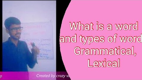 What is word? And it