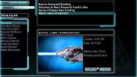 Doom 3 - Video Disk 4 PDA