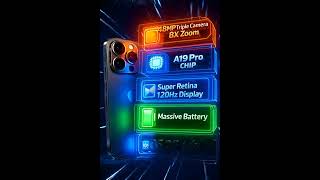 iPhone 17 Pro Features 🔥 A19 Pro Chip, 48MP Camera & iOS 26 AI! #Shorts #techshorts