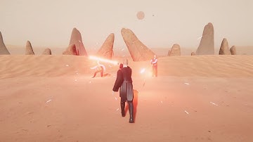 Unity HDRP - Star Wars Lightsaber Battle