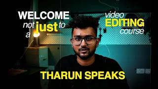 Assignment -3 | Not Just a Video Editing Cohort | @TharunSpeaks | Documentary Edit