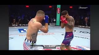 Lilia topuria vs Justin gaethje full fight