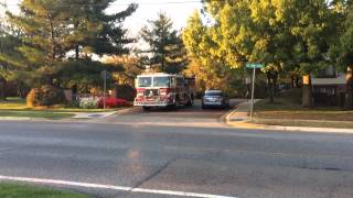 2008 PGFD Engine 810 leaving medic local