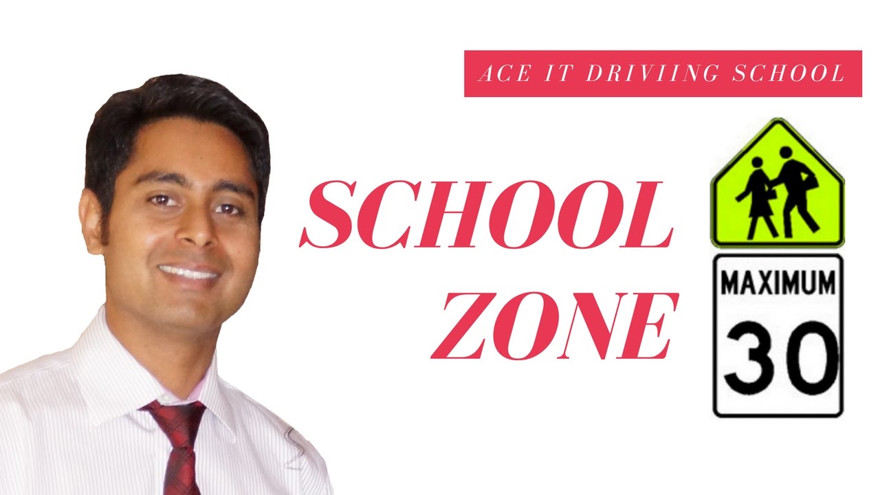 How To Drive Properly In A School Zone