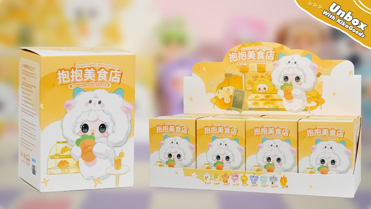 Unboxing Yooki Hug Gourmet Restaurant Limited Series Vinyl Plush