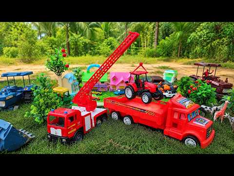 Jcb tractor video | Tata Dumper Truck 2518 Loading Sand Swaraj Tractor JCB Loader | tractor gadi