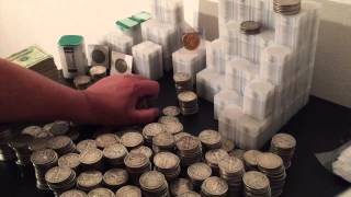 Unboxing 1,000 Walking Liberty half dollars and more
