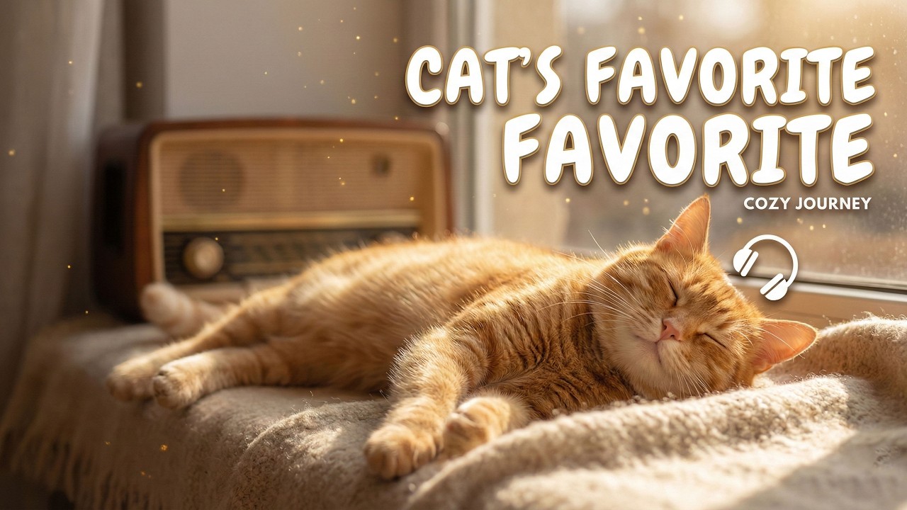 Cat’s Favorite Music 🐾 Cat Sleep Music - Cozy Ambient Journey Guiding Cat Comfort