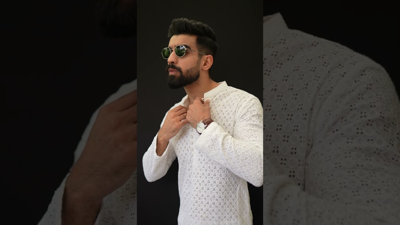 Black Vs White Kurta *7 Ways* #shorts #kurta
