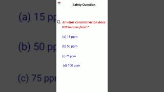 At what concentration does H2s become fatal ?