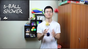 Learn to Juggle: 3-Ball Shower
