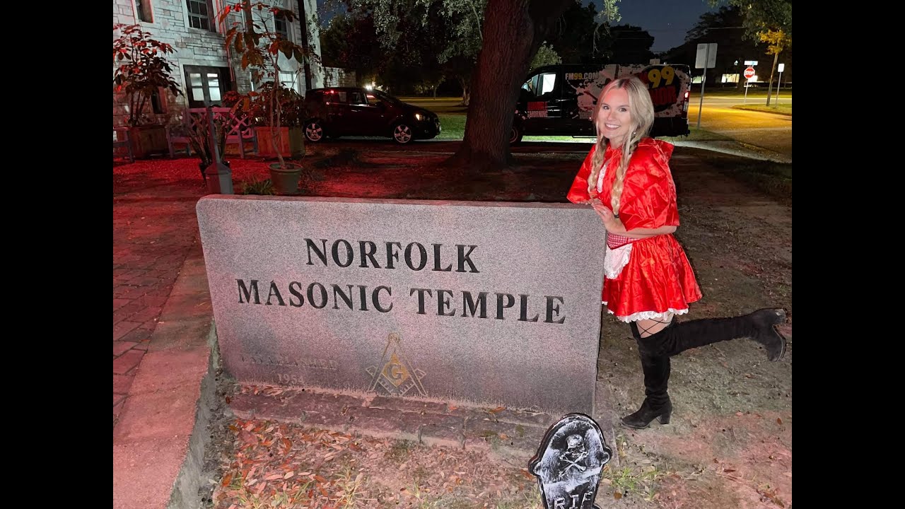Rock Girl Jordan at the Norfolk Haunted Temple - FM99 WNOR