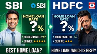 Top 2 Banks Home Loan Comparisons | SBI vs HDFC Home Loan 2026 🏠 Interest Rate, All Details 