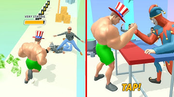 Muscle Rush All Max Laval Gameplay - Android, iOS Walkthrough New Update Game MR54