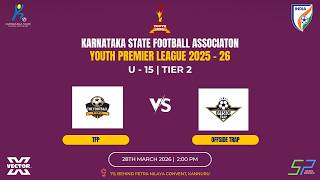 Ypl 2025  26  U  15  Tier  1  Kannur  The Football People tfp Vs  Offside Trap Fa  28326