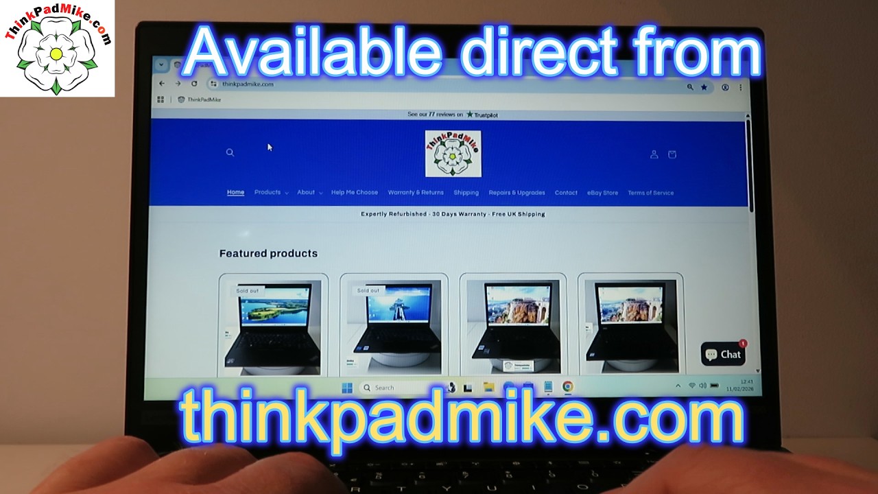 Refurbished Lenovo ThinkPad X390 i5 | 8GB RAM| 256GB SSD| 13.3
