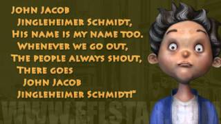 John Jacob Jingleheimer Schmidt - Nursery Rhyme