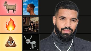RANKING EVERY DRAKE ALBUM (TIER LIST)