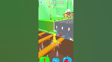 Level 155 Shape shifting gameplay Walkthrough Android and iOS #shorts #shapeshifting