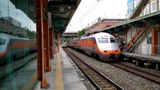 167次9節PP自強號大橋站通過