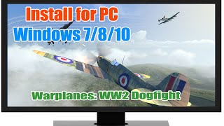 Warplanes: WW2 Dogfight for PC Windows - Soft4WD screenshot 1