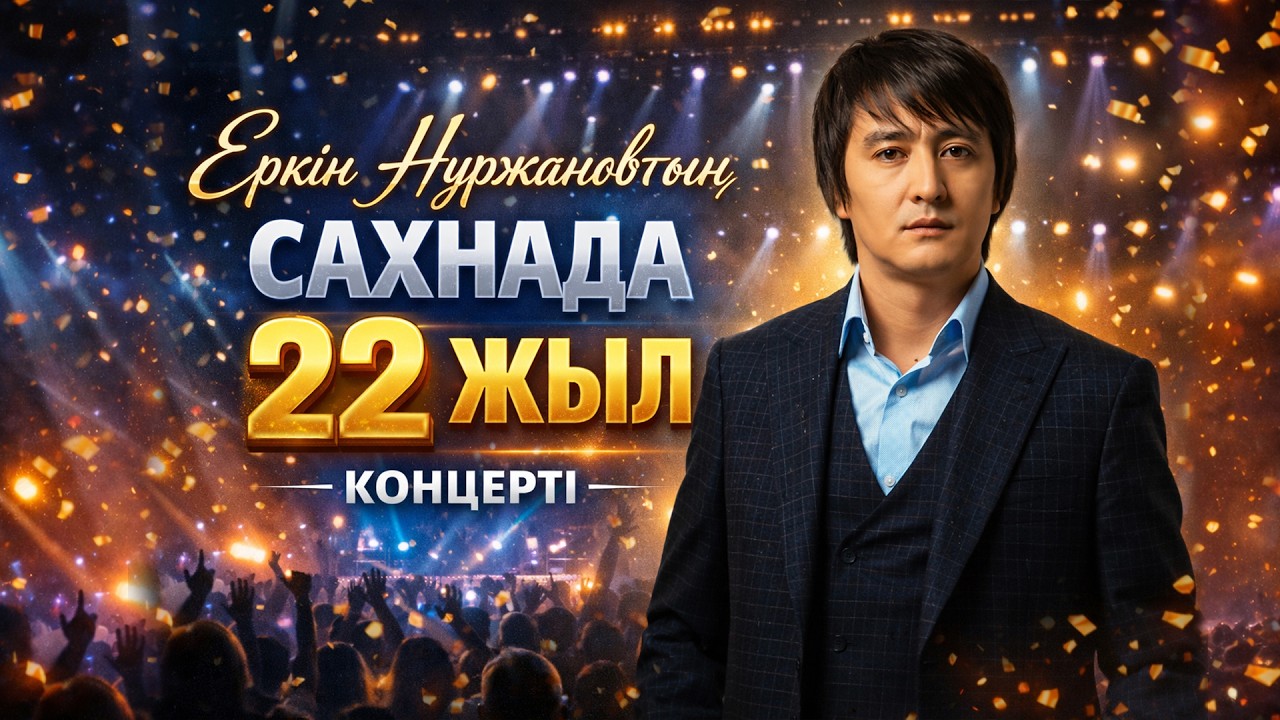 «Еркін Нұржановтың сахнада 22 жыл» концерті