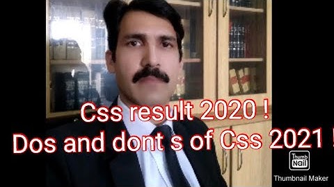 css result 2020|part 2.#csswrittenresult2020