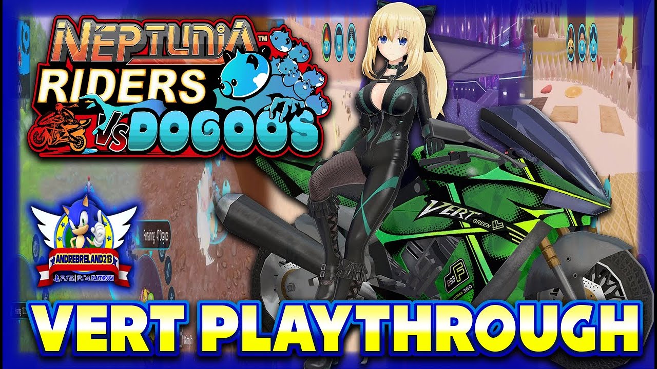 Neptunia Riders VS Dogoos PS5 (1080p60fps) - Vert Playthrough
